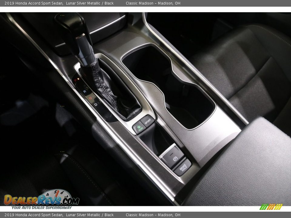 2019 Honda Accord Sport Sedan Lunar Silver Metallic / Black Photo #14
