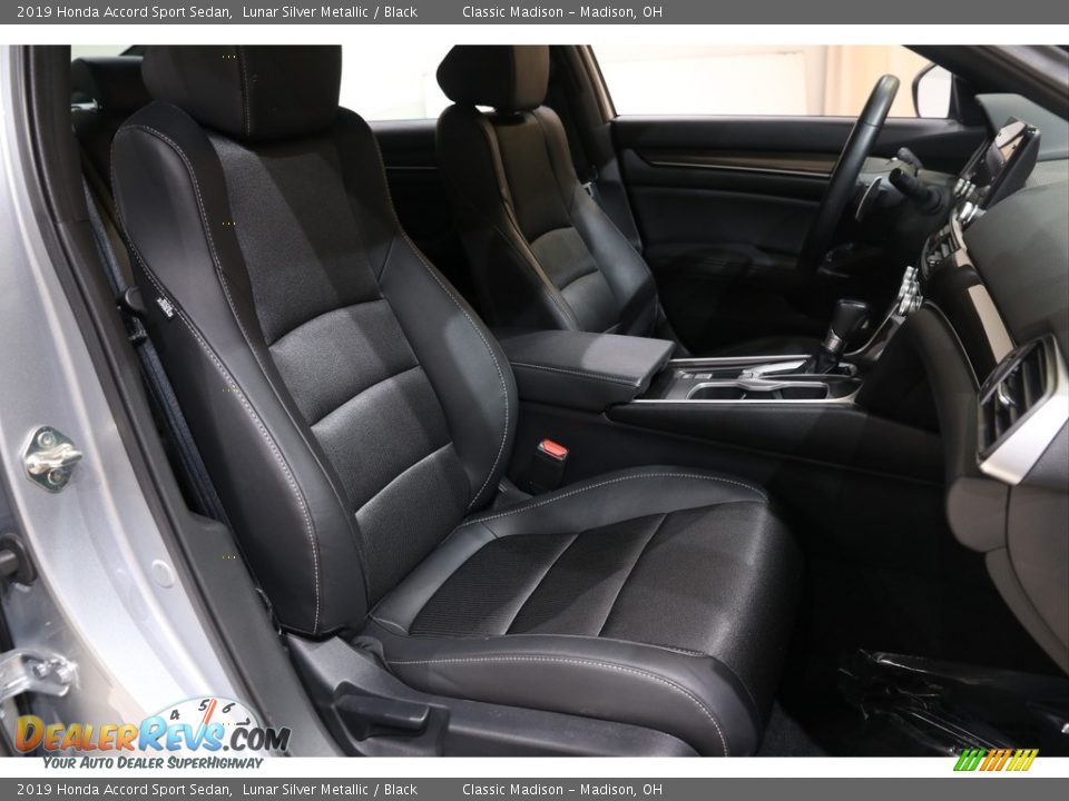 2019 Honda Accord Sport Sedan Lunar Silver Metallic / Black Photo #16