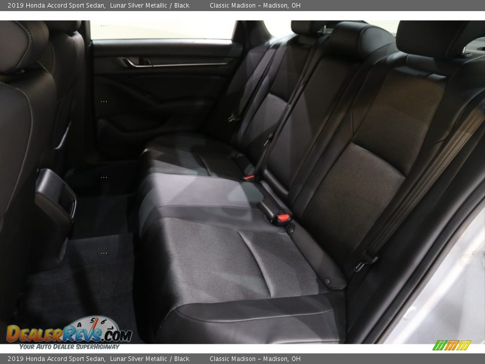 2019 Honda Accord Sport Sedan Lunar Silver Metallic / Black Photo #18
