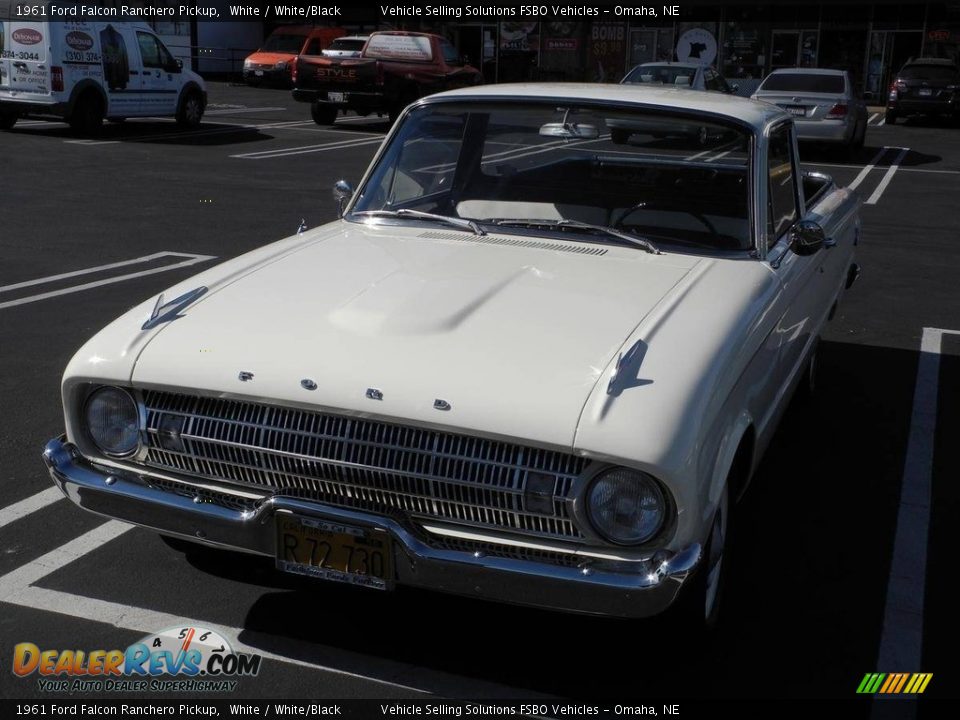 White 1961 Ford Falcon Ranchero Pickup Photo #15