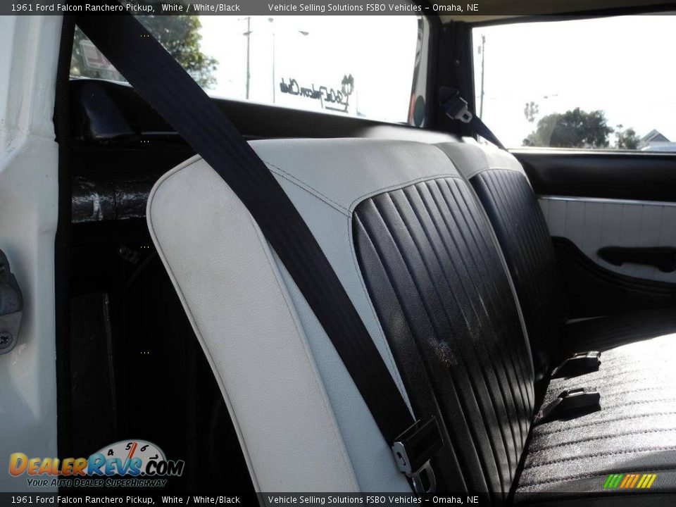 Front Seat of 1961 Ford Falcon Ranchero Pickup Photo #25