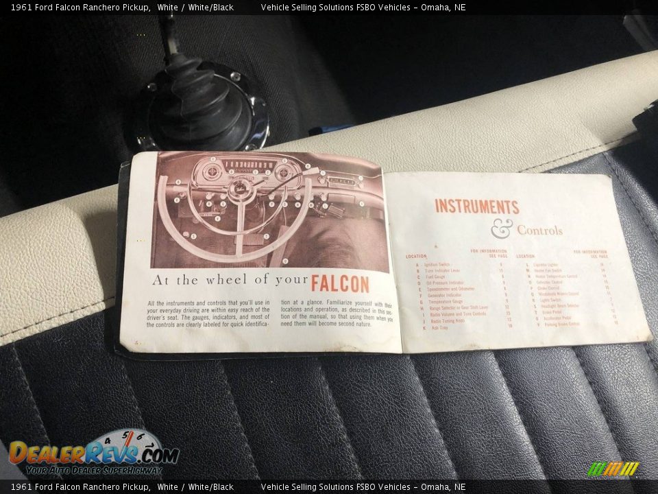 Books/Manuals of 1961 Ford Falcon Ranchero Pickup Photo #32