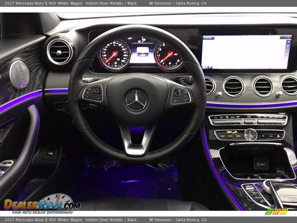 Dashboard of 2017 Mercedes-Benz E 400 4Matic Wagon Photo #4