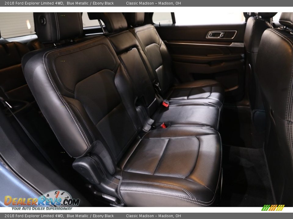 2018 Ford Explorer Limited 4WD Blue Metallic / Ebony Black Photo #20