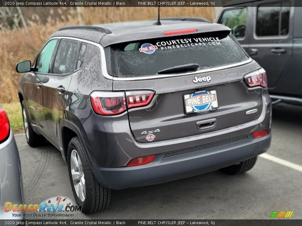 2020 Jeep Compass Latitude 4x4 Granite Crystal Metallic / Black Photo #4