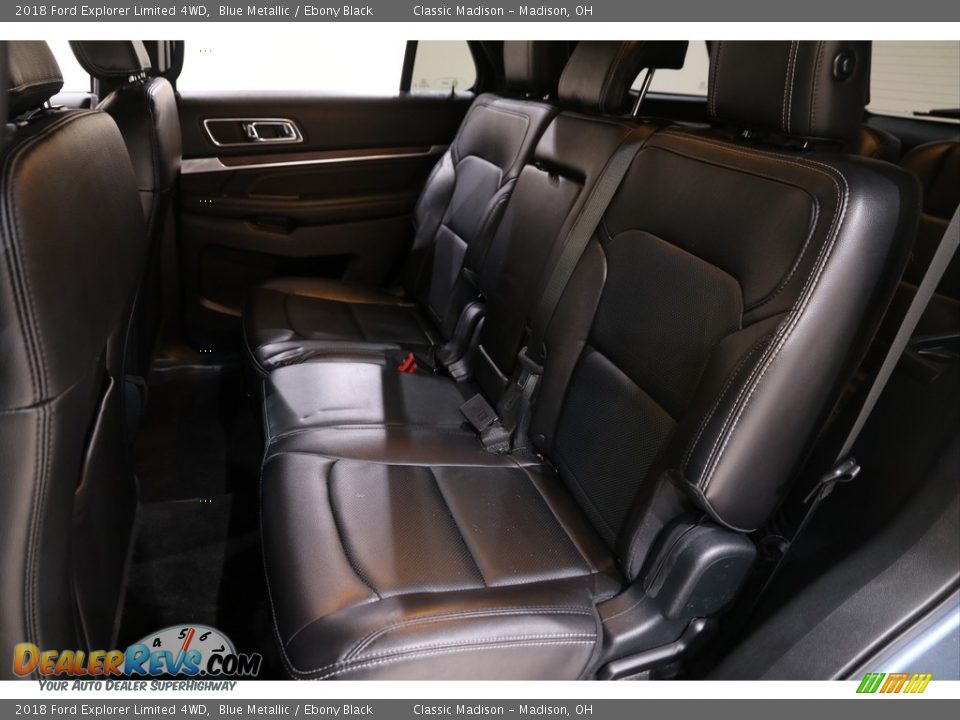 2018 Ford Explorer Limited 4WD Blue Metallic / Ebony Black Photo #21
