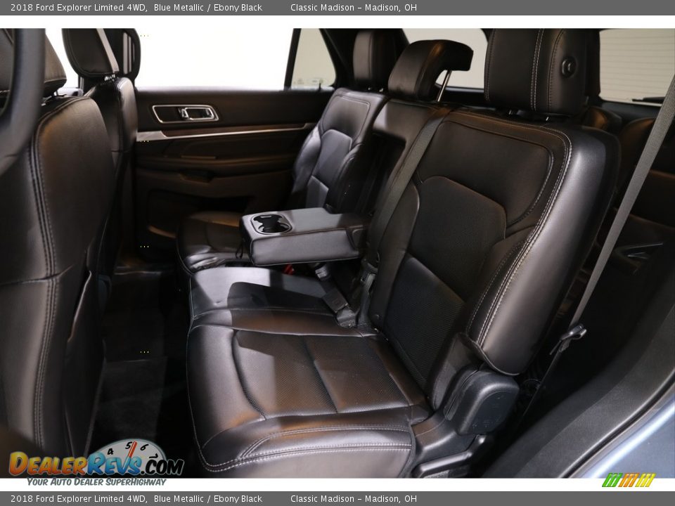 2018 Ford Explorer Limited 4WD Blue Metallic / Ebony Black Photo #22