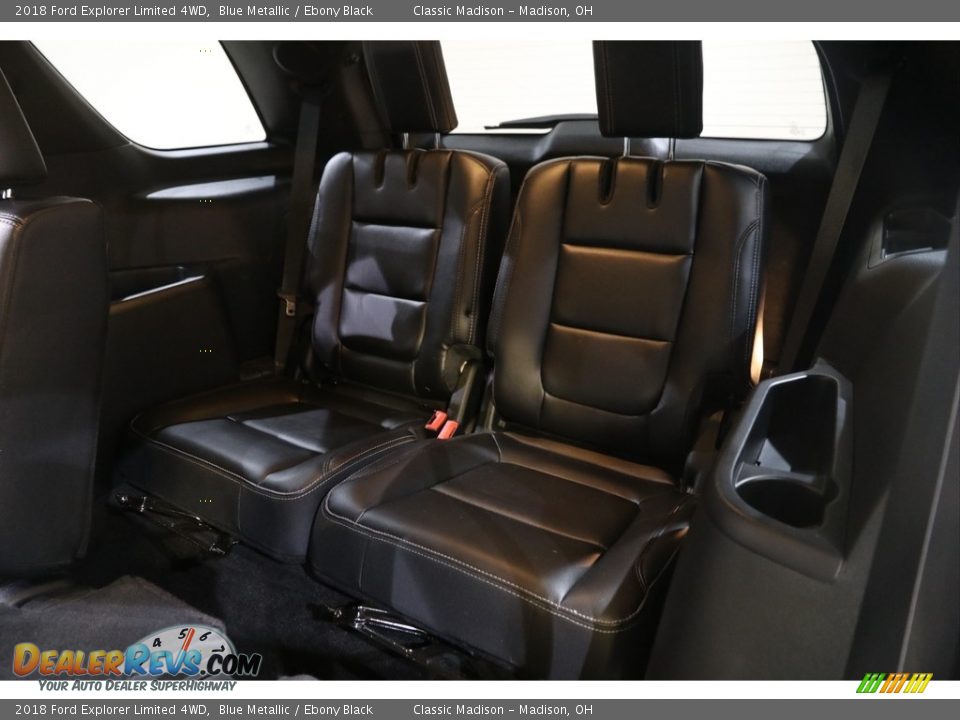 2018 Ford Explorer Limited 4WD Blue Metallic / Ebony Black Photo #23