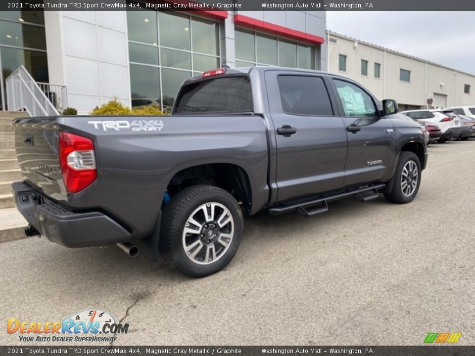 2021 Toyota Tundra TRD Sport CrewMax 4x4 Magnetic Gray Metallic / Graphite Photo #12