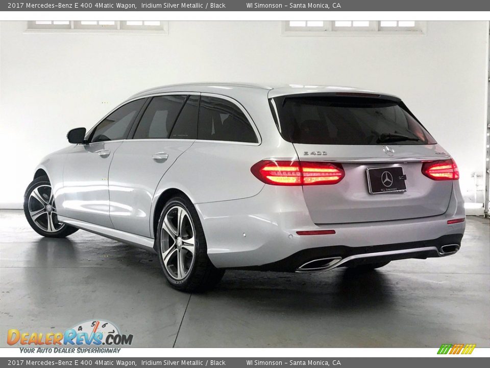 2017 Mercedes-Benz E 400 4Matic Wagon Iridium Silver Metallic / Black Photo #10