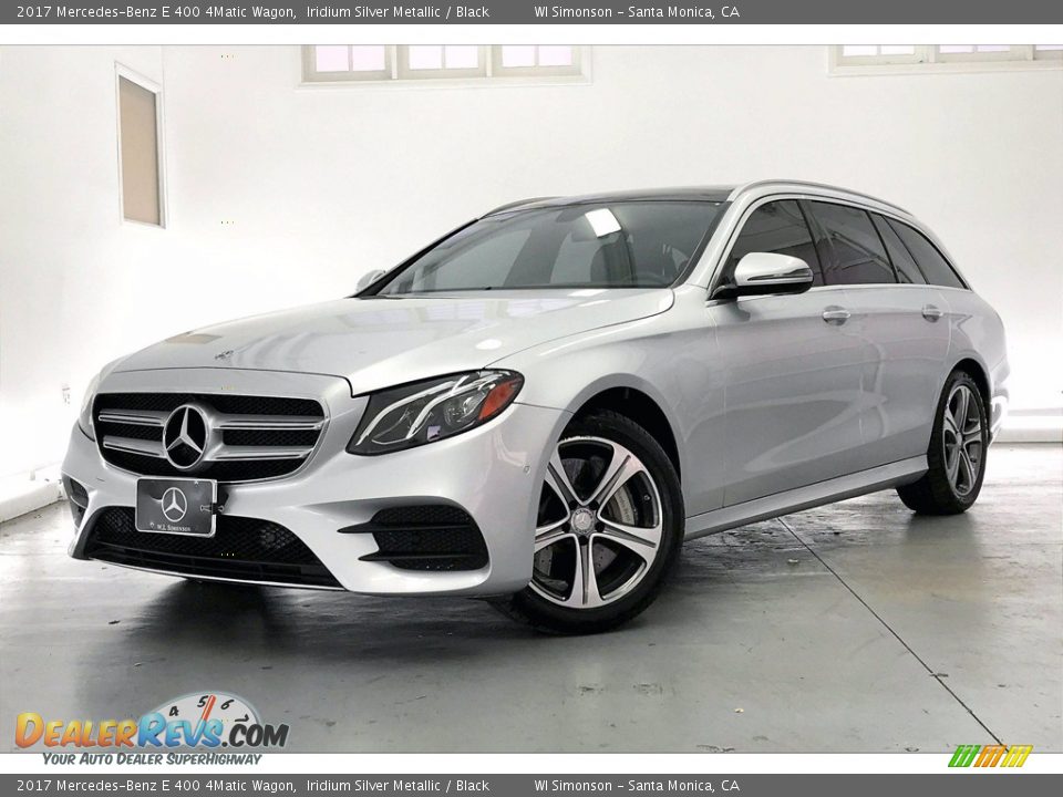 2017 Mercedes-Benz E 400 4Matic Wagon Iridium Silver Metallic / Black Photo #12