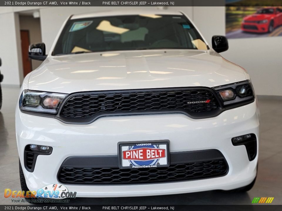 2021 Dodge Durango GT AWD Vice White / Black Photo #3