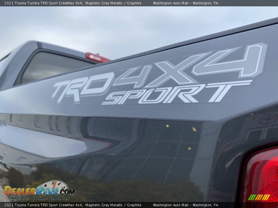 2021 Toyota Tundra TRD Sport CrewMax 4x4 Magnetic Gray Metallic / Graphite Photo #23
