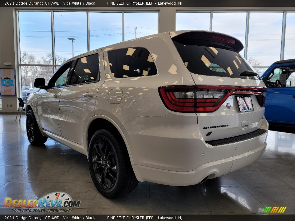 2021 Dodge Durango GT AWD Vice White / Black Photo #9