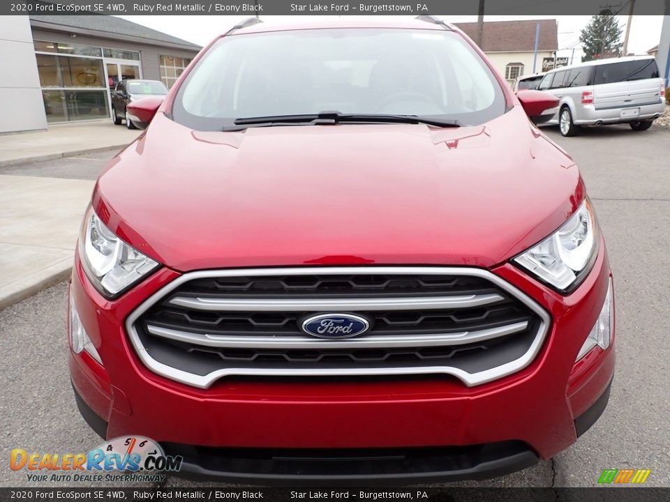 2020 Ford EcoSport SE 4WD Ruby Red Metallic / Ebony Black Photo #9