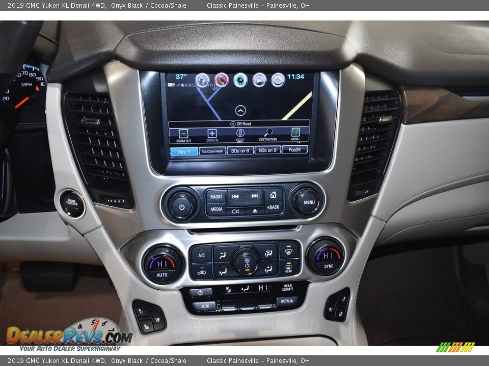 2019 GMC Yukon XL Denali 4WD Onyx Black / Cocoa/Shale Photo #15