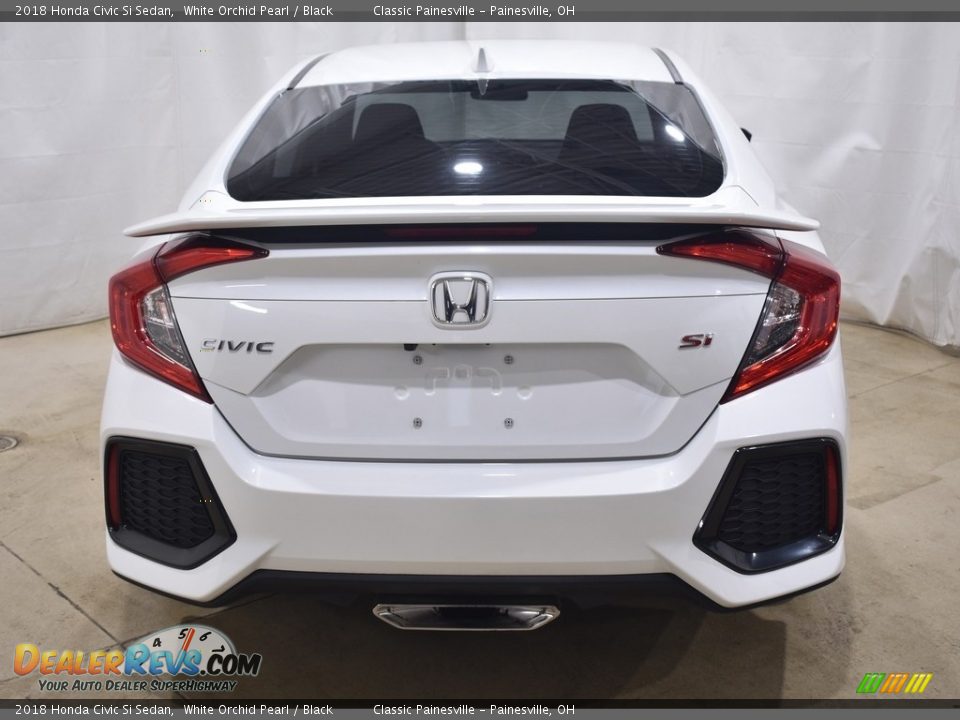 2018 Honda Civic Si Sedan White Orchid Pearl / Black Photo #3