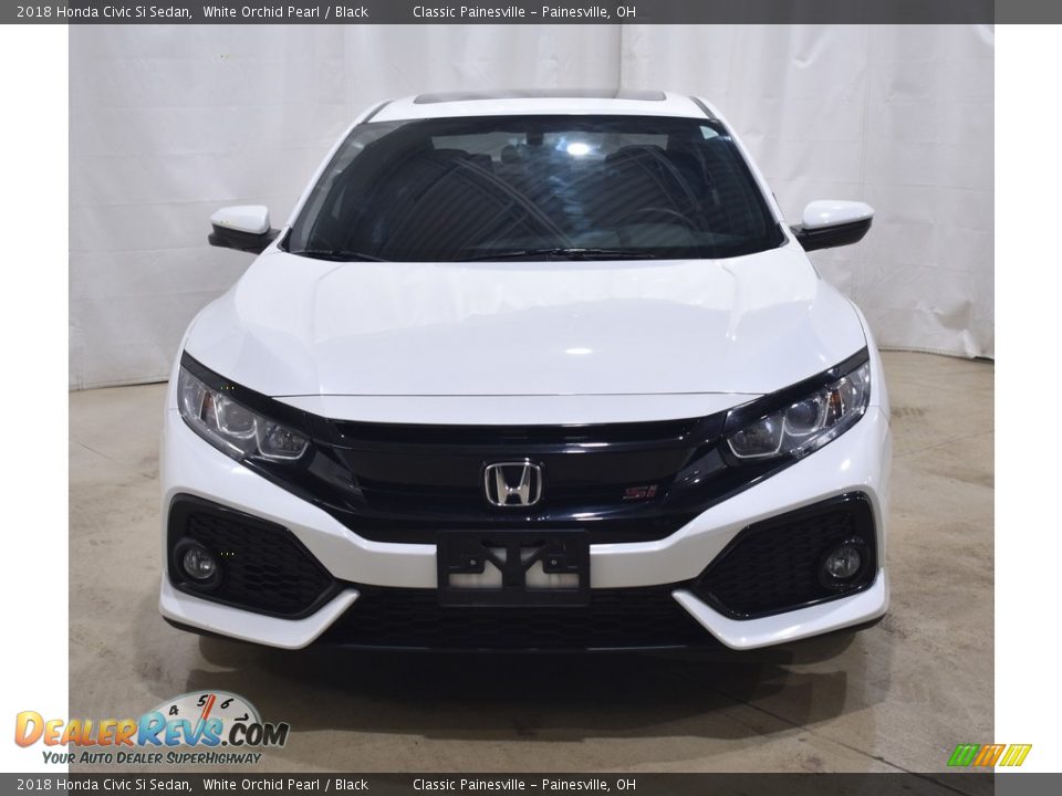 2018 Honda Civic Si Sedan White Orchid Pearl / Black Photo #4