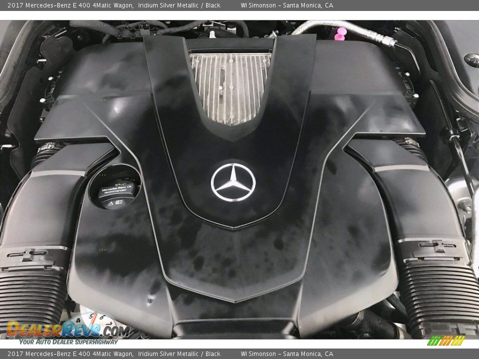 2017 Mercedes-Benz E 400 4Matic Wagon Iridium Silver Metallic / Black Photo #32