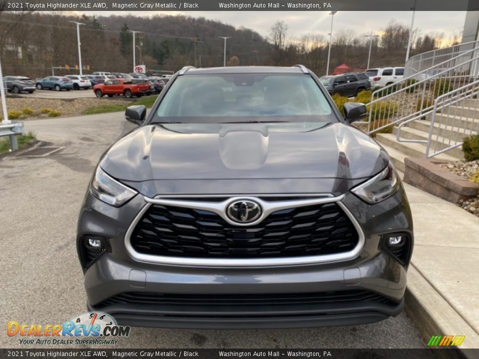 2021 Toyota Highlander XLE AWD Magnetic Gray Metallic / Black Photo #12