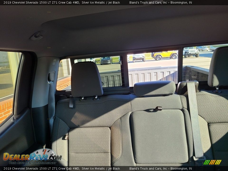 2019 Chevrolet Silverado 1500 LT Z71 Crew Cab 4WD Silver Ice Metallic / Jet Black Photo #34