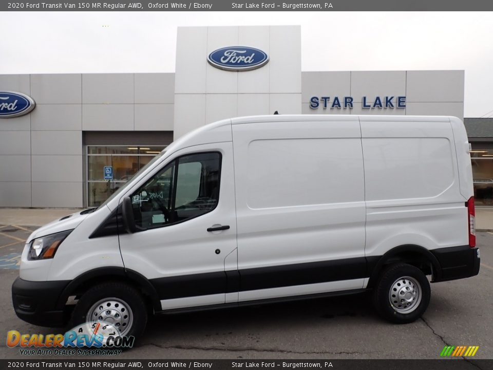 2020 Ford Transit Van 150 MR Regular AWD Oxford White / Ebony Photo #1