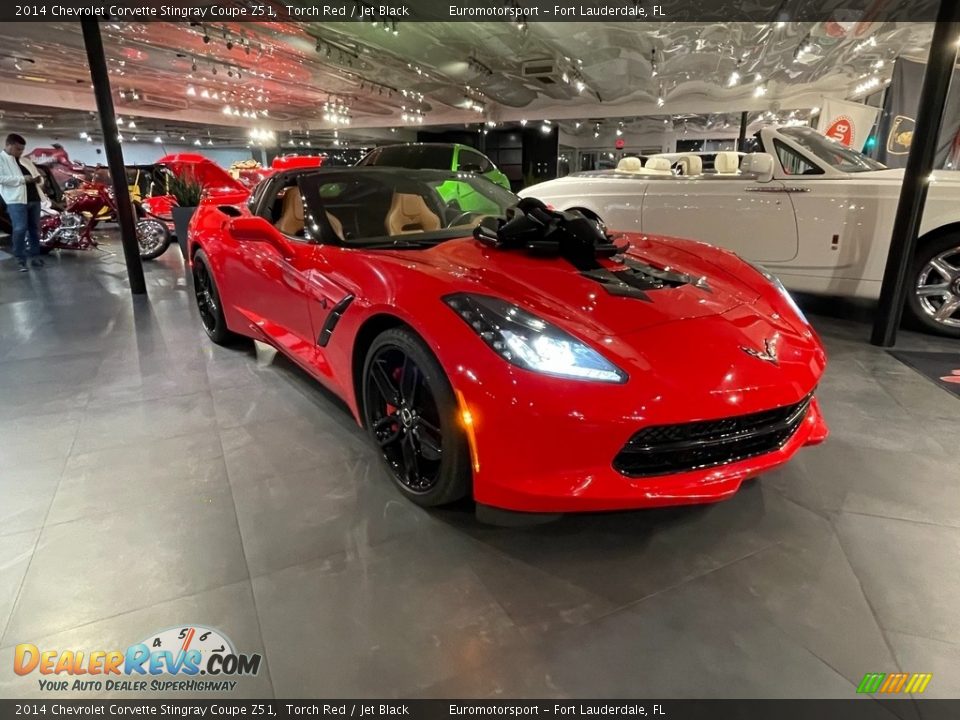 2014 Chevrolet Corvette Stingray Coupe Z51 Torch Red / Jet Black Photo #8