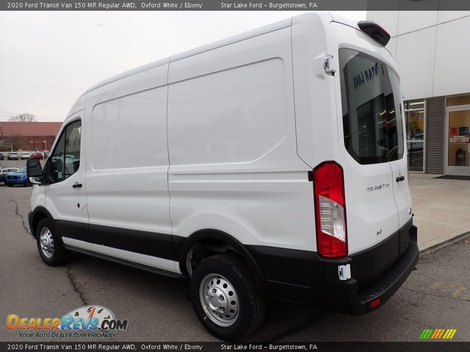 2020 Ford Transit Van 150 MR Regular AWD Oxford White / Ebony Photo #3