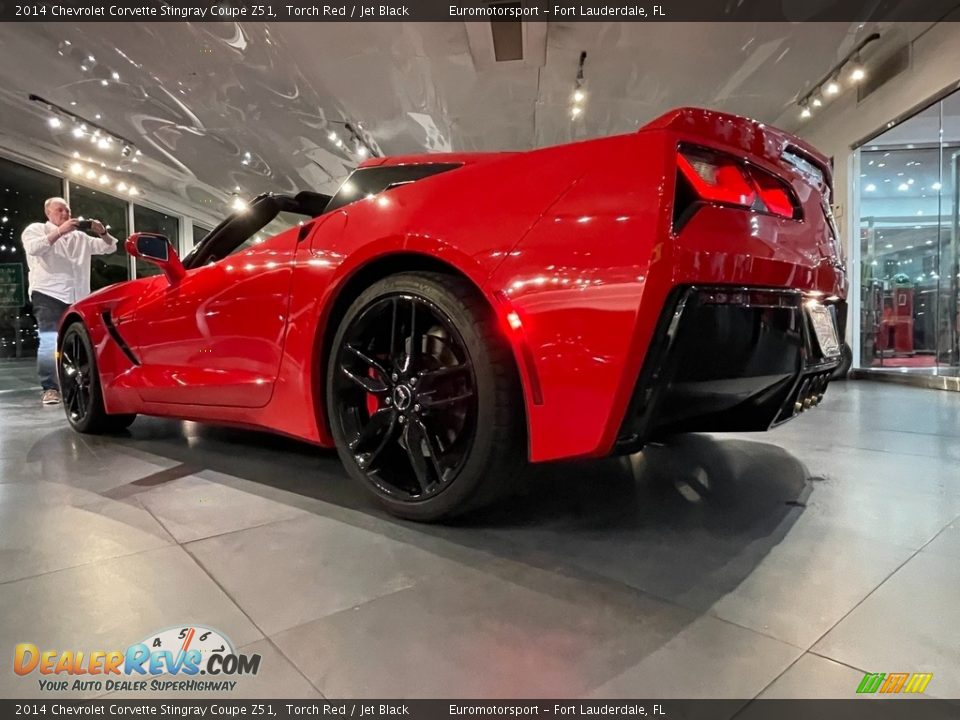 2014 Chevrolet Corvette Stingray Coupe Z51 Torch Red / Jet Black Photo #9