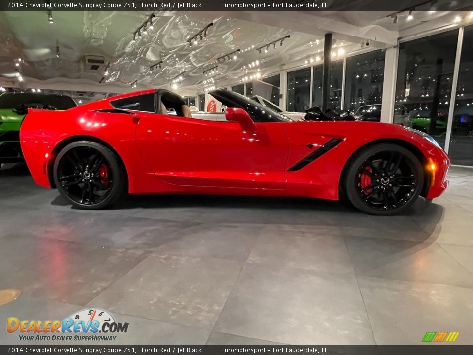2014 Chevrolet Corvette Stingray Coupe Z51 Torch Red / Jet Black Photo #12