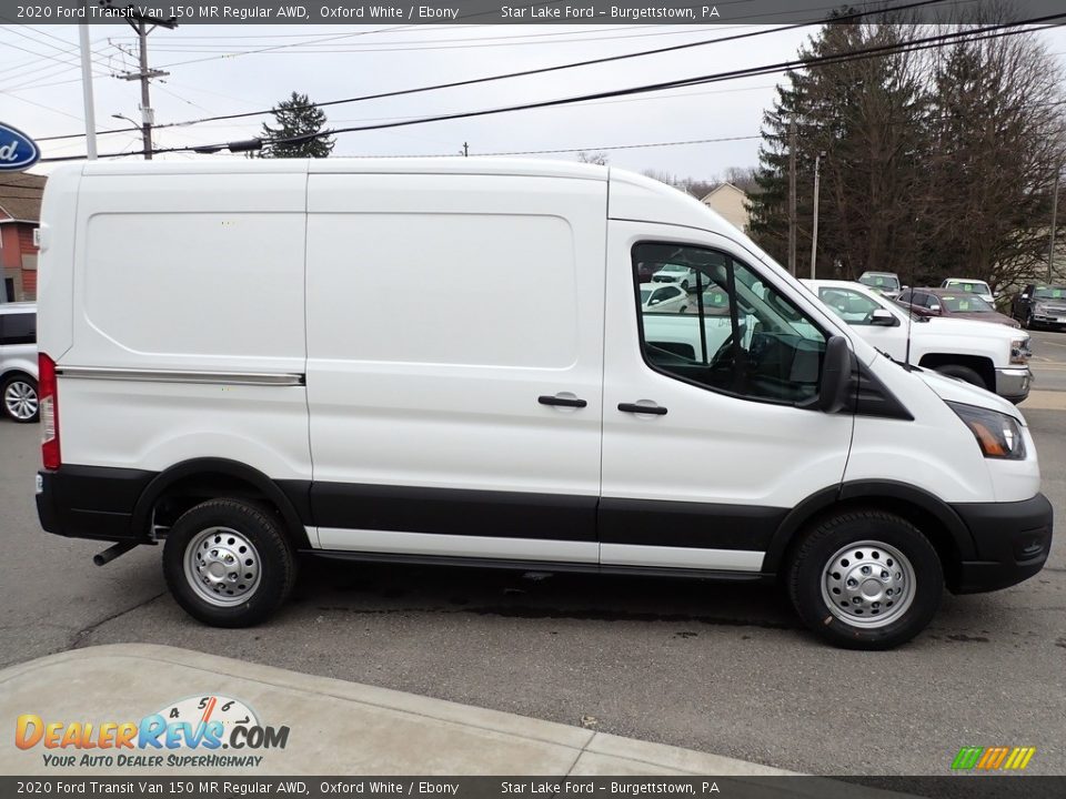 Oxford White 2020 Ford Transit Van 150 MR Regular AWD Photo #7