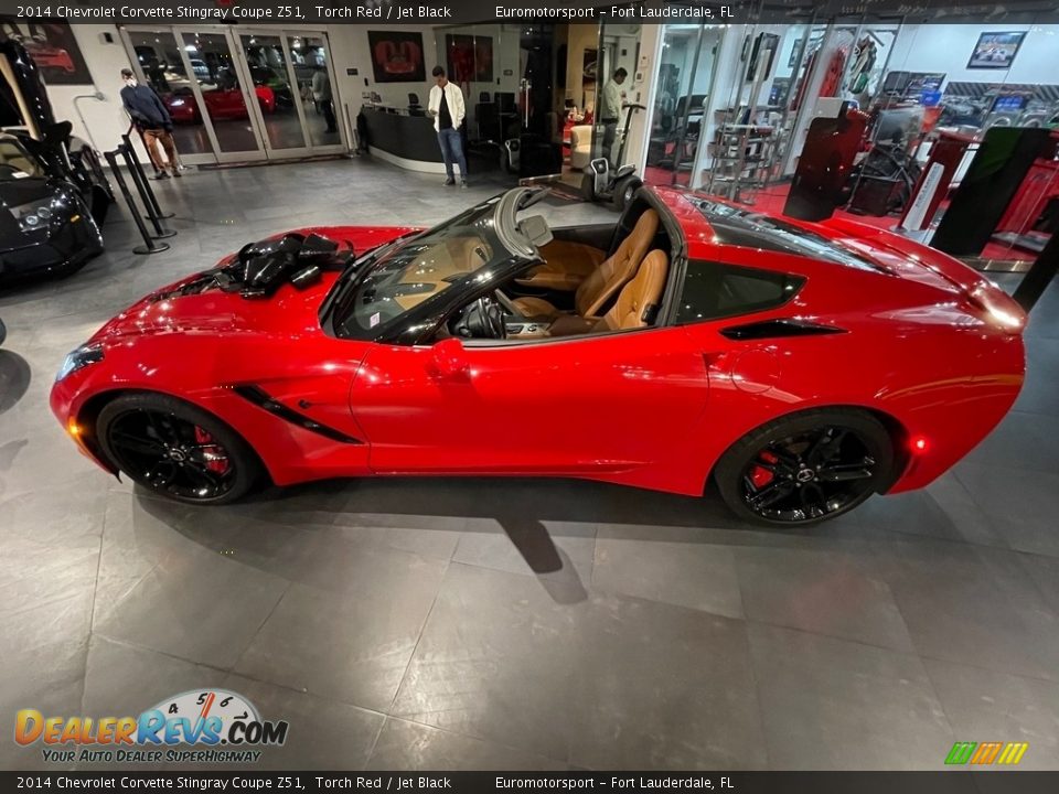 2014 Chevrolet Corvette Stingray Coupe Z51 Torch Red / Jet Black Photo #13