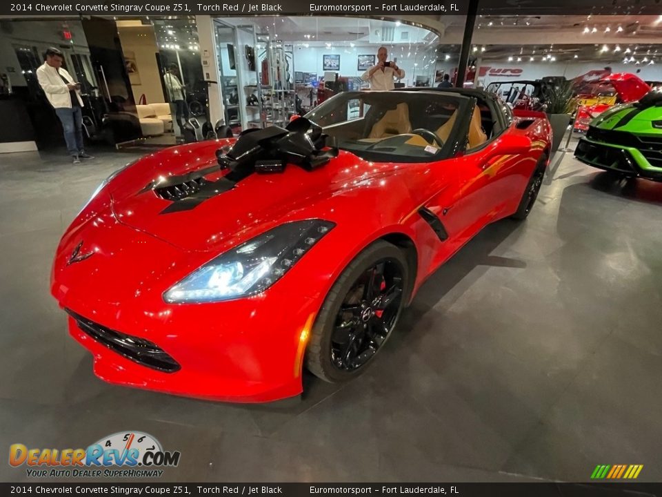 2014 Chevrolet Corvette Stingray Coupe Z51 Torch Red / Jet Black Photo #14