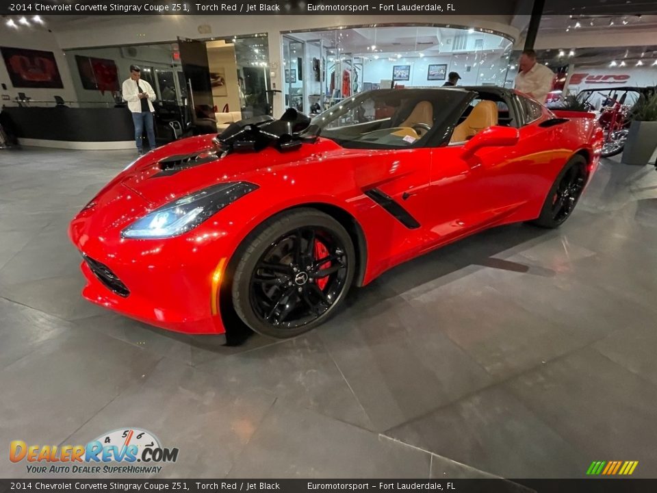 2014 Chevrolet Corvette Stingray Coupe Z51 Torch Red / Jet Black Photo #16