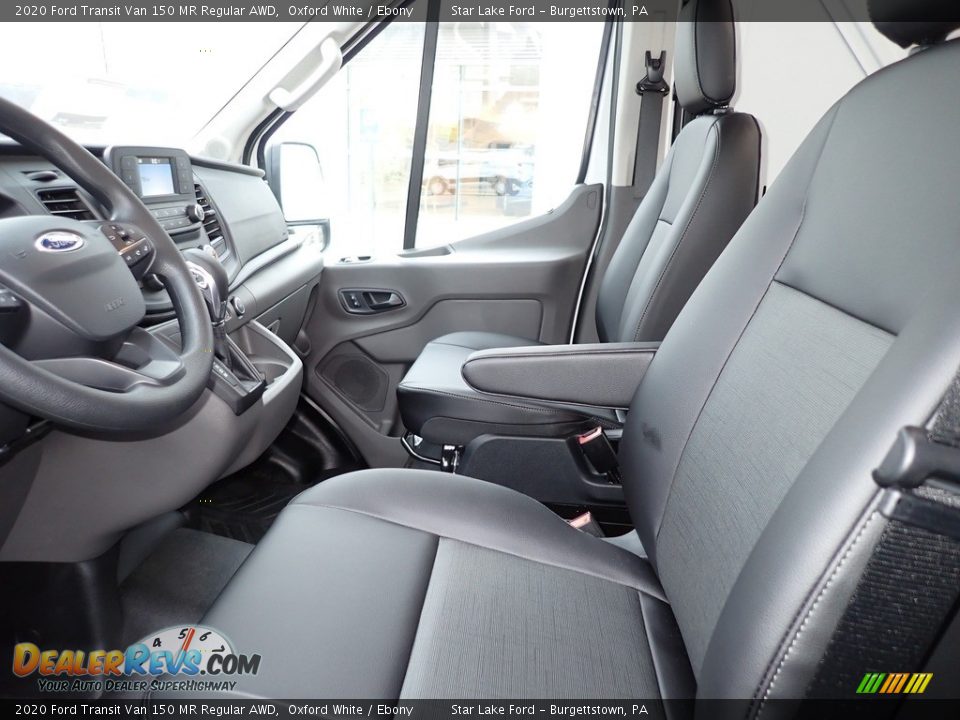 Front Seat of 2020 Ford Transit Van 150 MR Regular AWD Photo #12