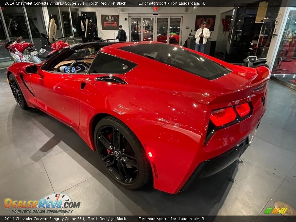 2014 Chevrolet Corvette Stingray Coupe Z51 Torch Red / Jet Black Photo #17