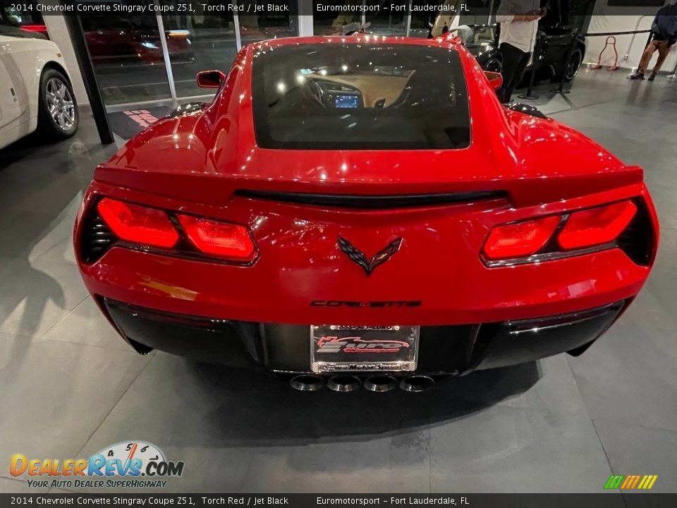 2014 Chevrolet Corvette Stingray Coupe Z51 Torch Red / Jet Black Photo #18