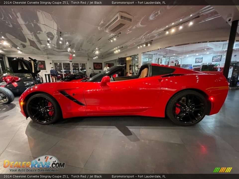 2014 Chevrolet Corvette Stingray Coupe Z51 Torch Red / Jet Black Photo #19