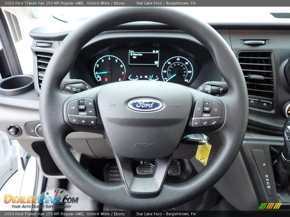 2020 Ford Transit Van 150 MR Regular AWD Steering Wheel Photo #16