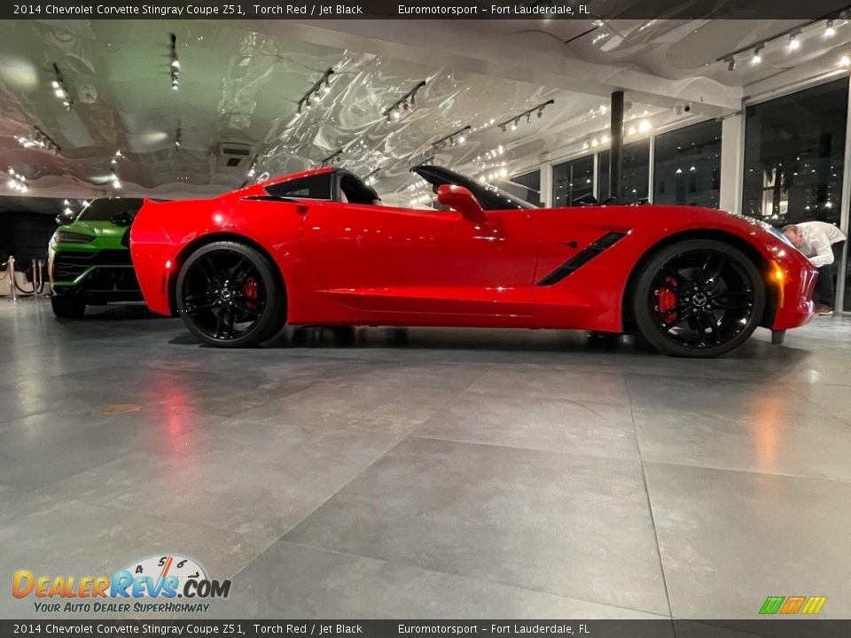 2014 Chevrolet Corvette Stingray Coupe Z51 Torch Red / Jet Black Photo #22