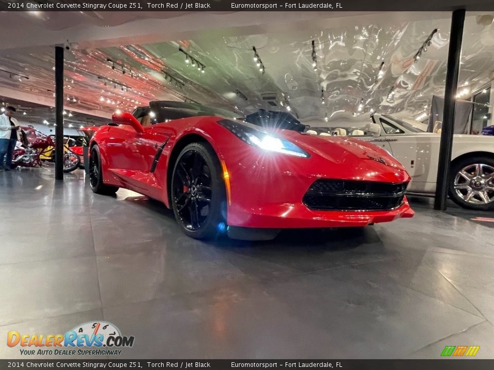 2014 Chevrolet Corvette Stingray Coupe Z51 Torch Red / Jet Black Photo #24
