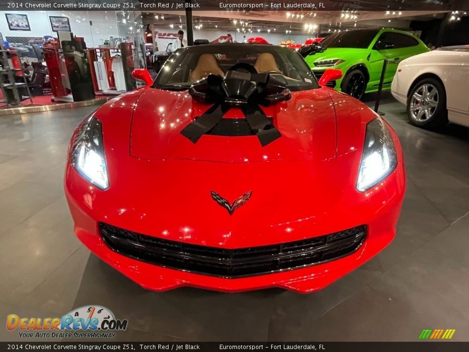 2014 Chevrolet Corvette Stingray Coupe Z51 Torch Red / Jet Black Photo #25