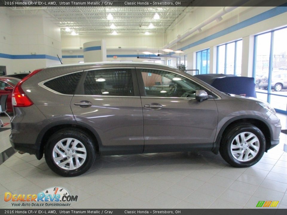 Urban Titanium Metallic 2016 Honda CR-V EX-L AWD Photo #4