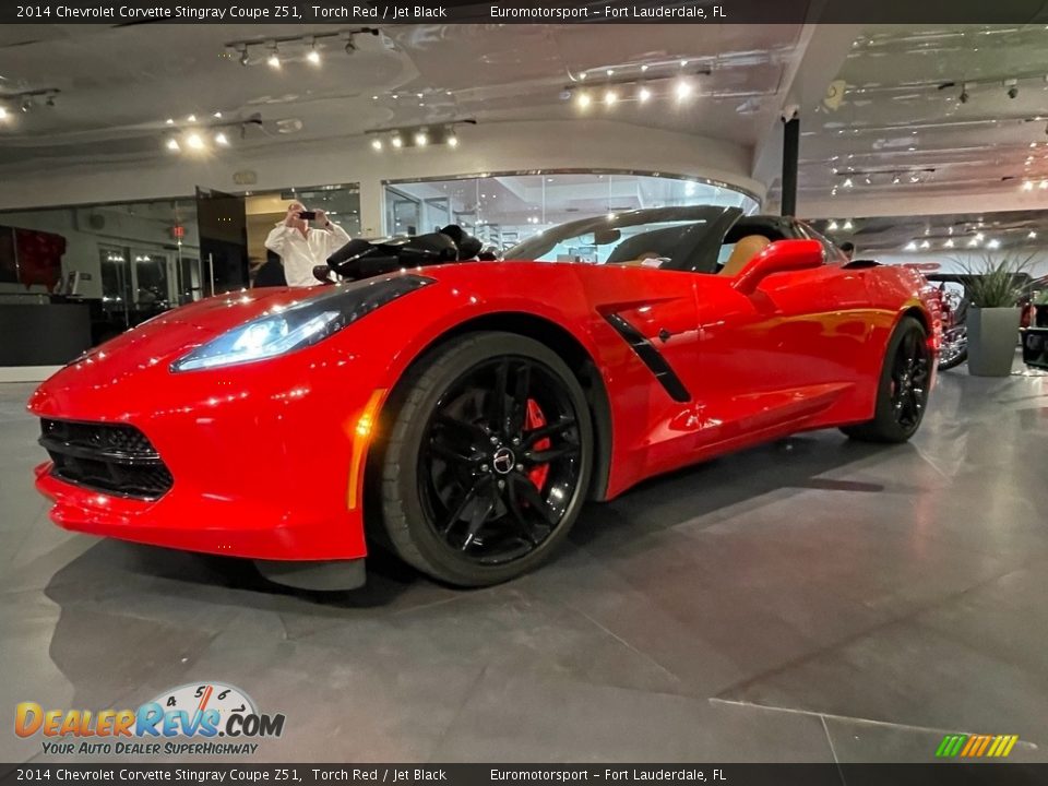 2014 Chevrolet Corvette Stingray Coupe Z51 Torch Red / Jet Black Photo #28