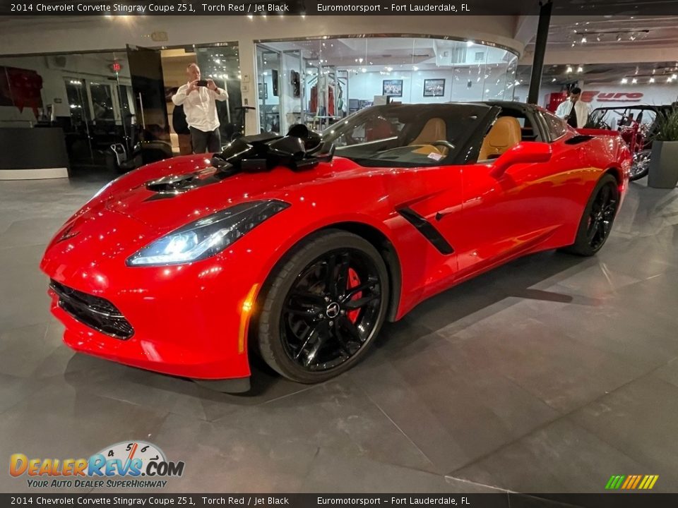 2014 Chevrolet Corvette Stingray Coupe Z51 Torch Red / Jet Black Photo #29