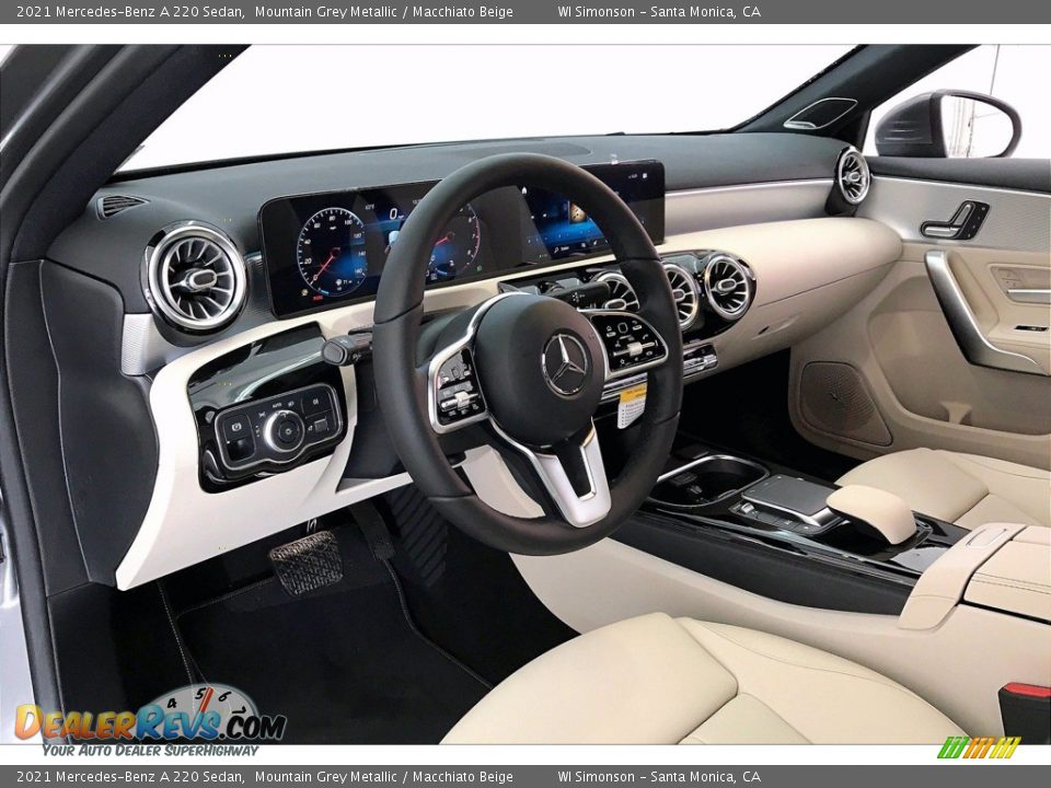 2021 Mercedes-Benz A 220 Sedan Mountain Grey Metallic / Macchiato Beige Photo #4