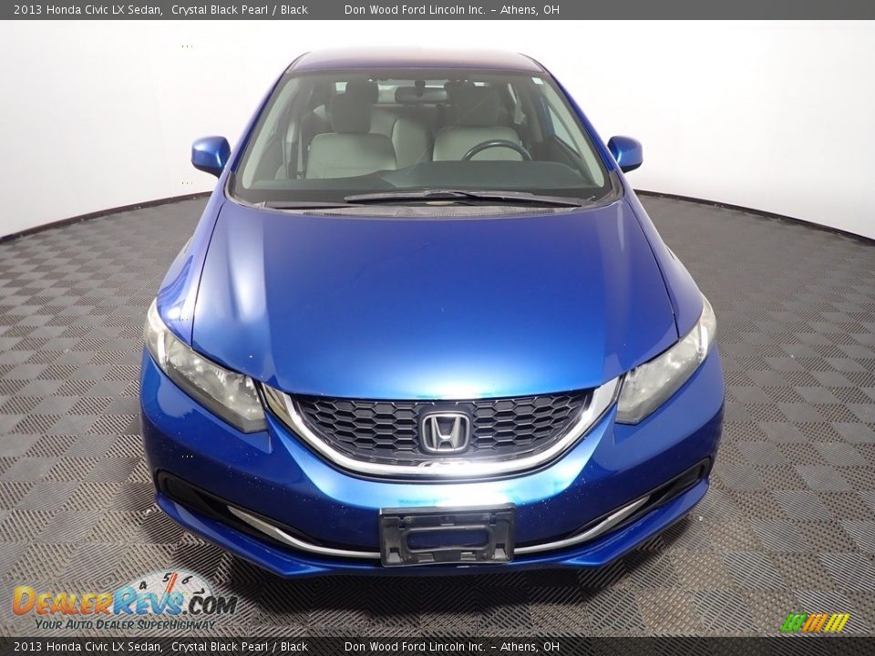 2013 Honda Civic LX Sedan Crystal Black Pearl / Black Photo #5