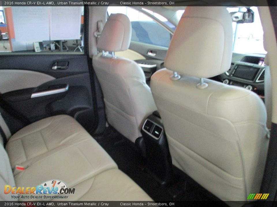 2016 Honda CR-V EX-L AWD Urban Titanium Metallic / Gray Photo #19
