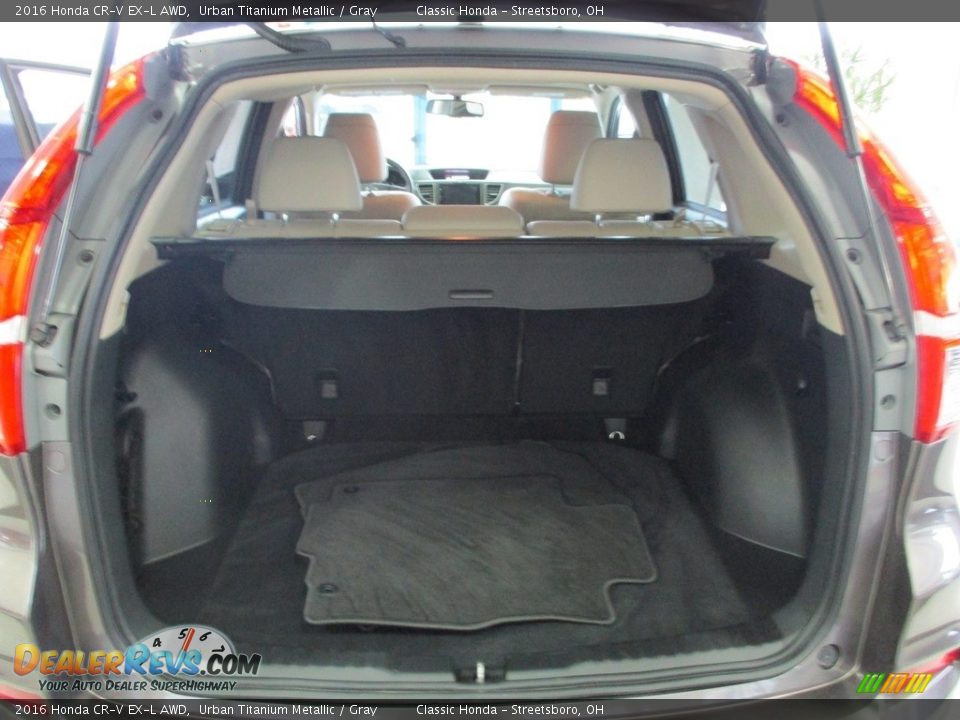 2016 Honda CR-V EX-L AWD Urban Titanium Metallic / Gray Photo #21