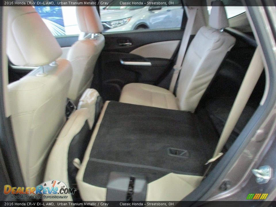 2016 Honda CR-V EX-L AWD Urban Titanium Metallic / Gray Photo #26